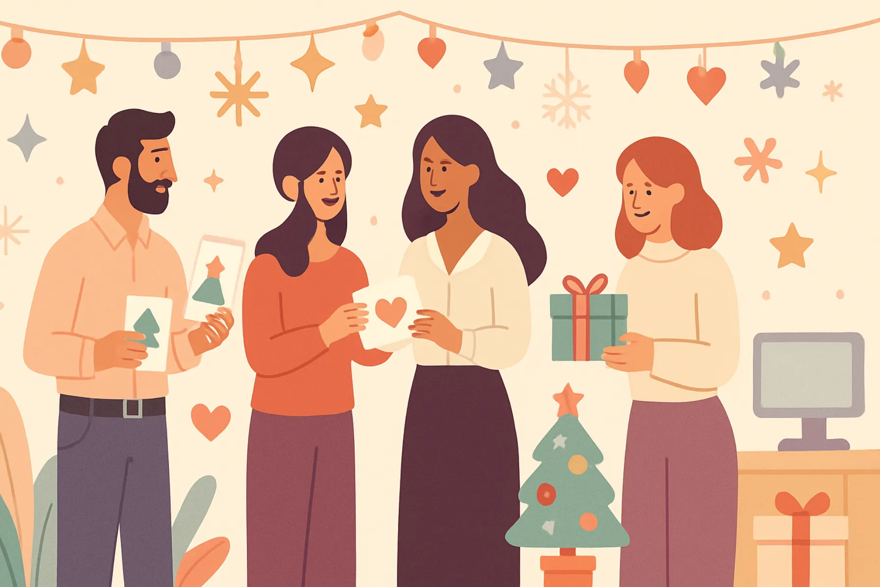 Christmas Messages for Coworkers (50+ Examples)